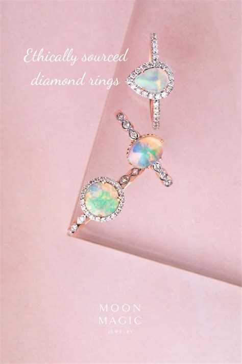 Engagement Opal Rings with Diamonds | Engagement rings opal, Stunning ...