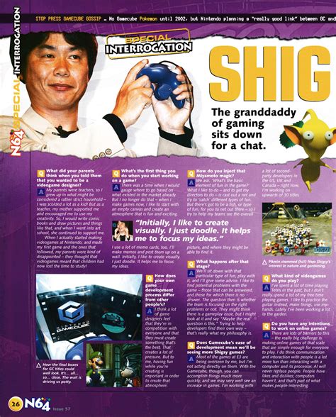 The Shigeru Miyamoto Archive 2000 2004 Spritecell