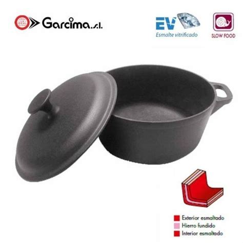 Comprar Cazuela De Hierro Fundido Esmaltada De Garcima