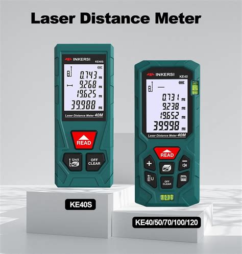 INKERSI Laser Rangefinder 120m 100m 70m 50m 40m Digital Laser Distance