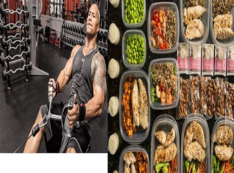 Secrets Of The Rock Diet And Workout Dwayne Johnson