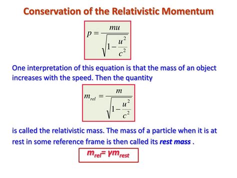 PPT - Relativistic Momentum PowerPoint Presentation, free download - ID ...