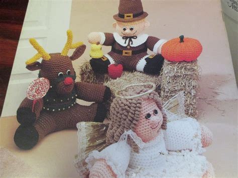 Stuffed Character Crocheting Holiday Doorstops Volume Etsy