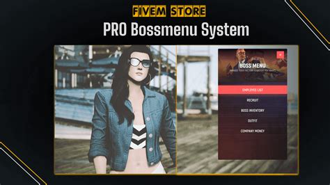 Boss Menu System V2 [society][management][standalone] Fivem Store