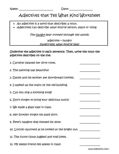 Free Printable Worksheets On Adverbs For Grade Lexia S Blog Hot Sex Picture