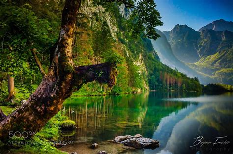 Königssee German Lake Of The King Schönau Germany Photo By