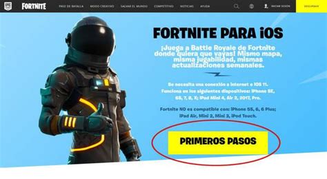 Cómo descargar Fortnite Battle Royale en móviles Android e iOS 2020