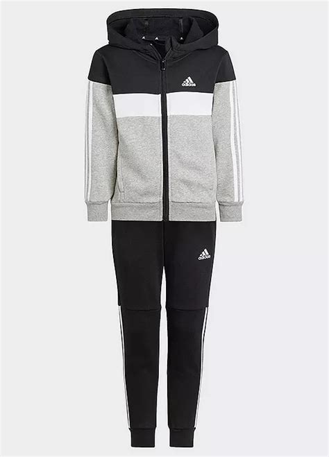 Tiberio 3 Stripes Colour Block Tracksuit By Adidas Sportswear Look Again