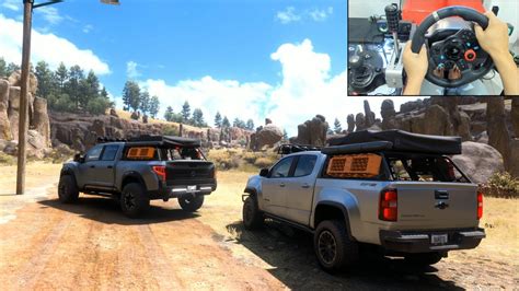 Chevrolet Colorado Zr Nissan Titan Offroad Convoy Forza Horizon