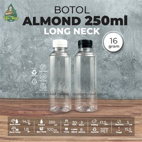 Jual Botol Almond Ml Botol Plastik Ml Kota Bandung Gudeg