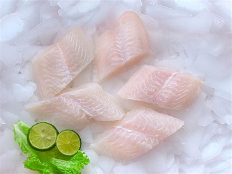 Frozen Pangasius Fillet Skinless Boneless Kirimi Cut Aquatex