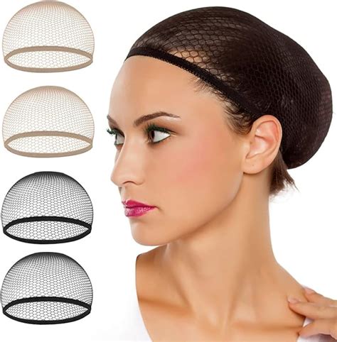 Casquettes Filet Cheveux Perruque Cap De Perruque Nylon Wig Cap Pour