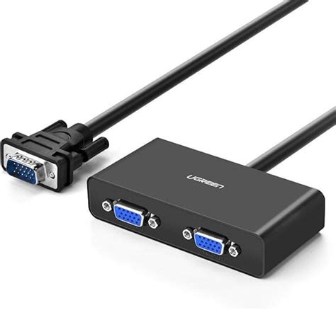 UGREEN VGA Splitter Adaptateur VGA Mâle vers 2 VGA Femelle Câble