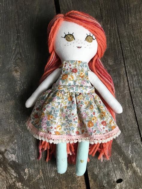 Ready To Ship Sale Small Handmade Elf Doll Rag Doll Etsy Elf Doll Rag Doll Halloween Doll