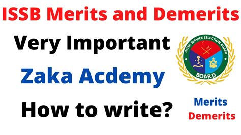 Issb Merits And Demerits Issb Merits And Demerits How To Write Merits