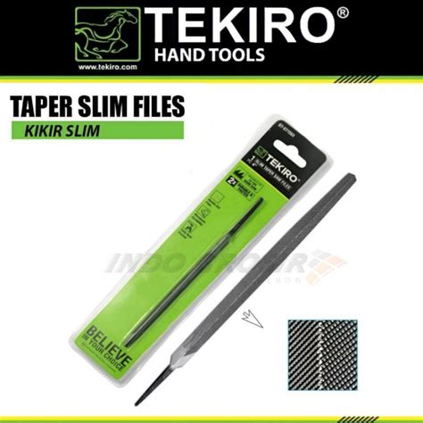 Jual Tekiro Kikir Segitiga Slim Inch Kikir Gergaji Kayu Slim Taper