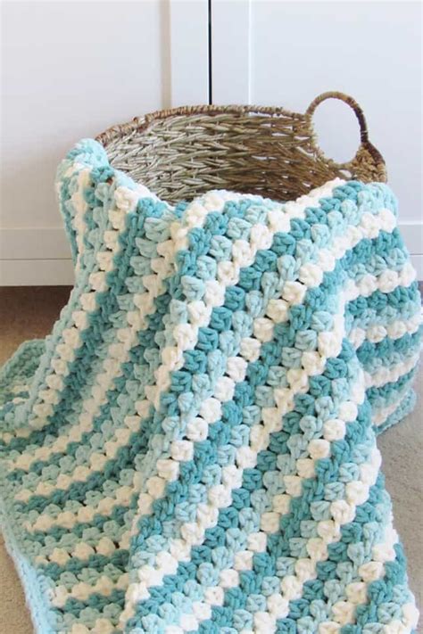 Hour Crochet Baby Blanket Fast And Easy Ideal For Beginners