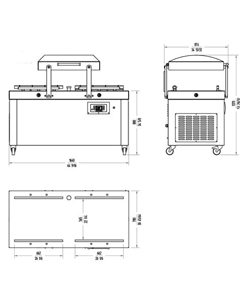 Machine Sous Vide Double Cloche Type Su Adp Viande