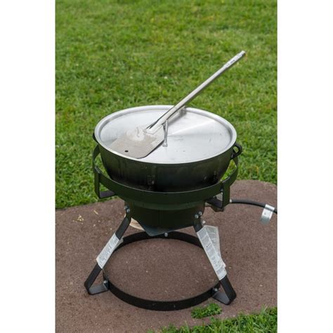 King Kooker 10 Gallon 60000 Btu Jambalaya Cooker 1 Burner Propane Manual Steel Outdoor Burner