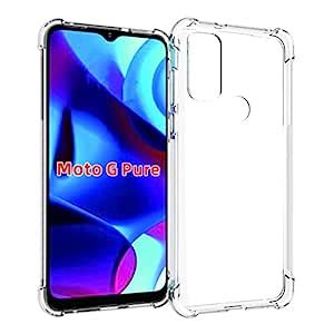 Newlike Motorola G Pure Bumper Exclusive Transparent Back Cover