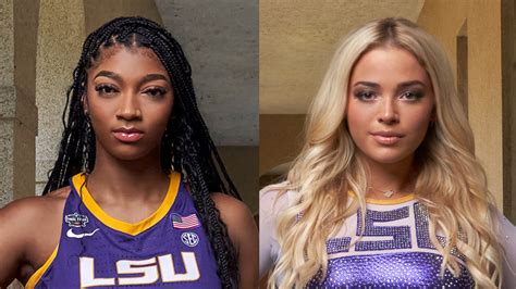 LSU Athletes Angel Reese And Olivia Dunne Grace The Cover Of The