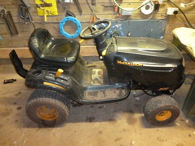 Mcculloch Ex Ride On Mower Limited Edition Eu Turbo With Collector