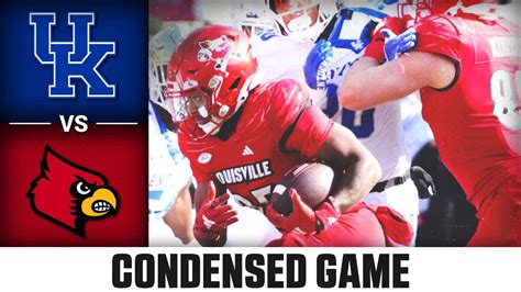 Kentucky Vs Louisville Condensed Game Acc Football Youtube