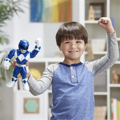 Power Rangers Playskool Heroes Mega Mighties Blue Ranger Achetez Le