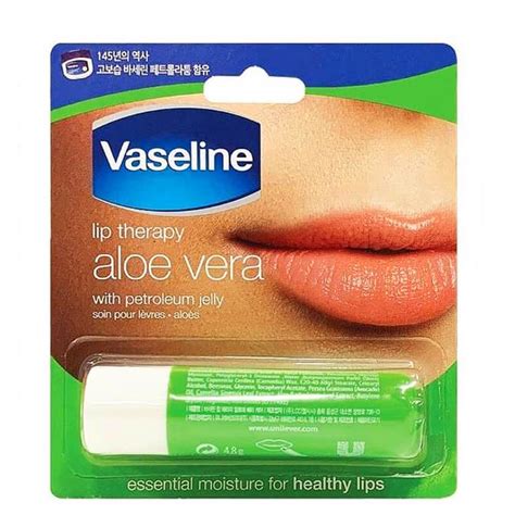 Vaseline Lip Balm Aloe Vera Hidratante Labial Shopee Brasil