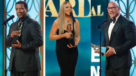 Thegrio Awards 2023 Mariah Carey Denzel Washington And More Photos
