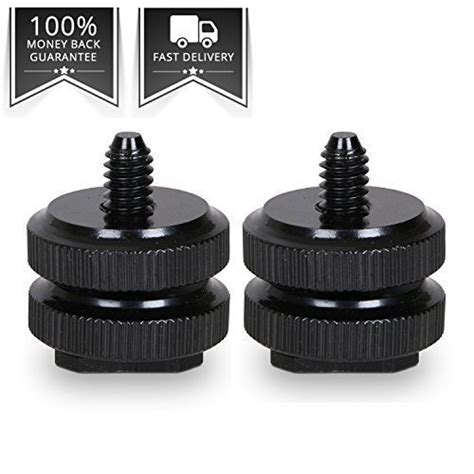 CAMERA HOT SHOE MOUNT TO TRIPOD SCREW ADAPTER FLASH SHOE MOUNT FOR DSLR CAMERA RIG PACK