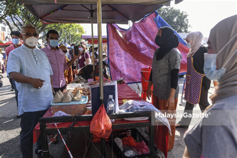 Suasana Pasar Pagi Sungai Long Selepas Pembukaan Semula Perniagaan