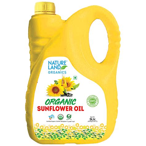 Buy Natureland Organics Organic Sunflower Oil Online At Best Price Of