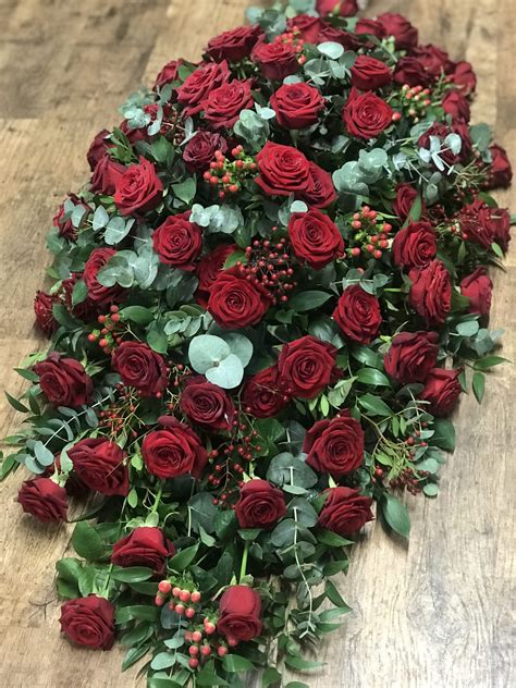 Funeral Flowers Red at Frank Burton blog