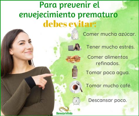 Para Prevenir El Envejecimiento Prematuro Debes Evitar Bienestar