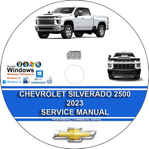 Chevrolet Silverado 2500 66l 2023 Factory Workshop Service Repair Manual Manuals For You