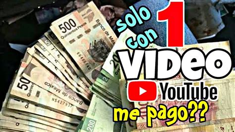 Cuánto Paga YouTube por 500 000 visitas YouTube