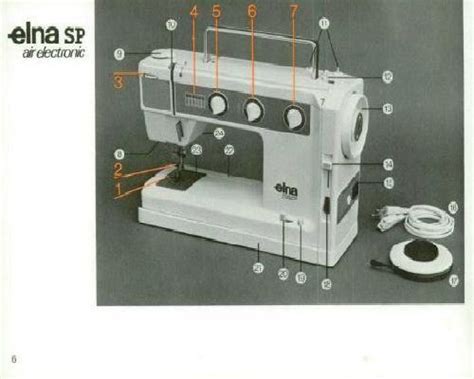 Elna Sewing Machine Instructions