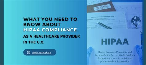 Hipaa Compliance Essentials For U S Healthcare Providers