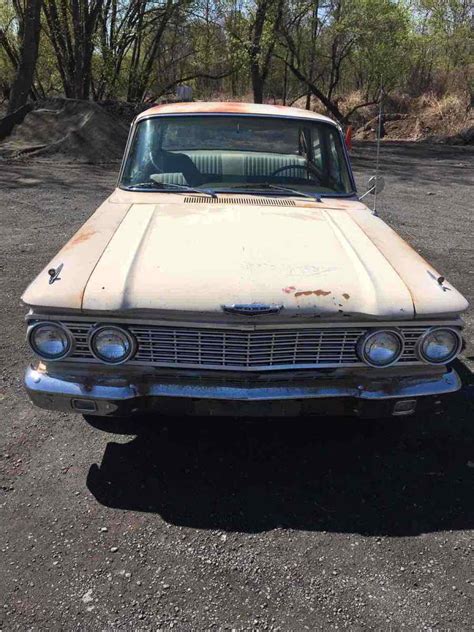 1962 Ford Fairlane Sedan Brown Rwd Automatic 500 Classic Ford