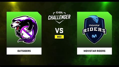 Final Outsiders Vs Movistar Riders Bo Esl Challenger Valencia