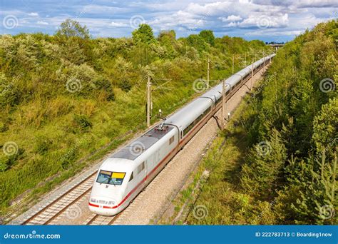 Lód 1 Deutsche Bahn Db Linia Kolejowa Dużych Prędkości