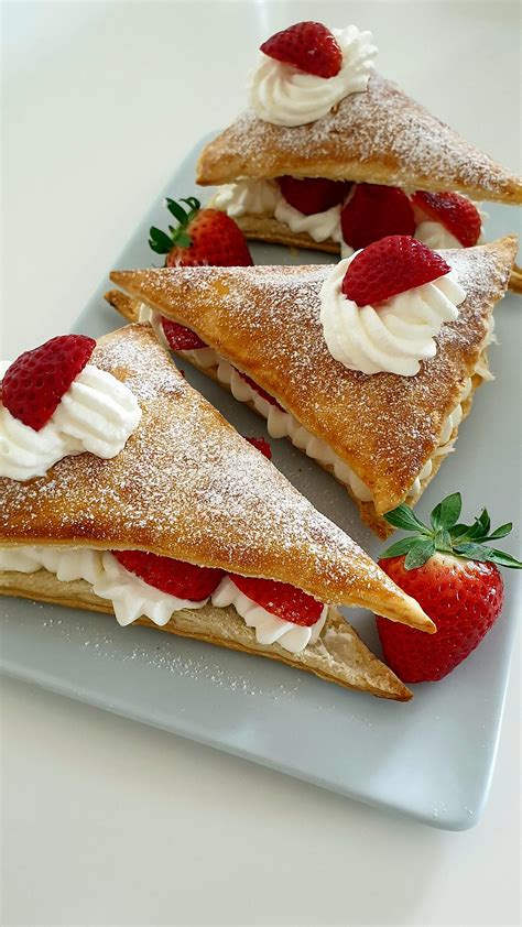 Recette De Mille Feuilles Fraises Chantilly Maison