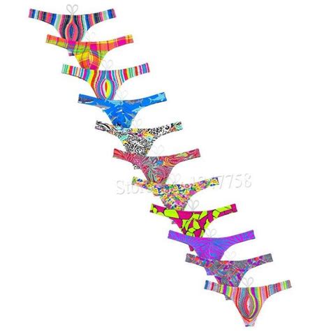 Men Bikini Swimwear Surfing Trunks Ice Silk Lining Mujer Swim Thong