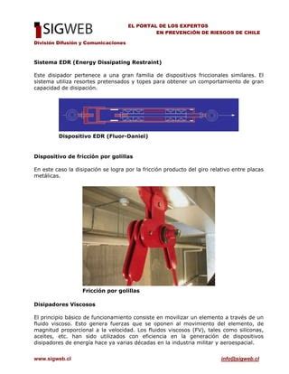 Disipacion Energia PDF Descarga Gratuita