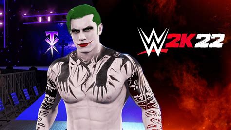 WWE 2K22 JOKER EFSANESİ RİNGLERE DÖNDÜ YouTube