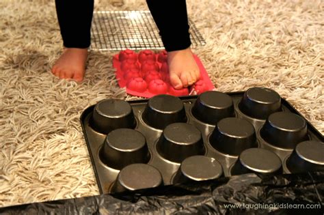 DIY Sensory Activity with easy home set up - Laughing Kids Learn