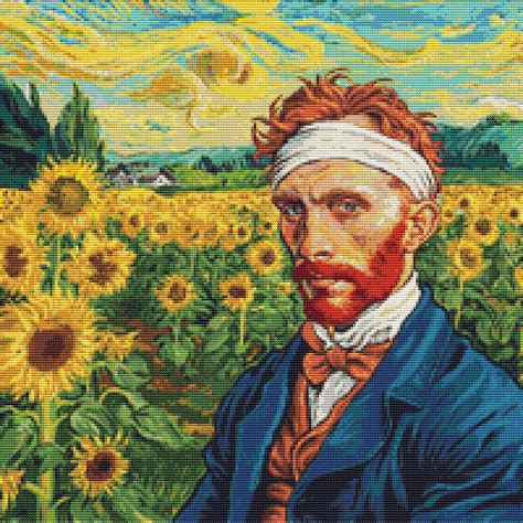 Van Gogh Cross Stitch Pattern On Storenvy