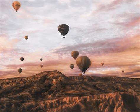 Ayse Yorgancilar Cappodocia Hot Air Balloon Canvas Print The Art Group