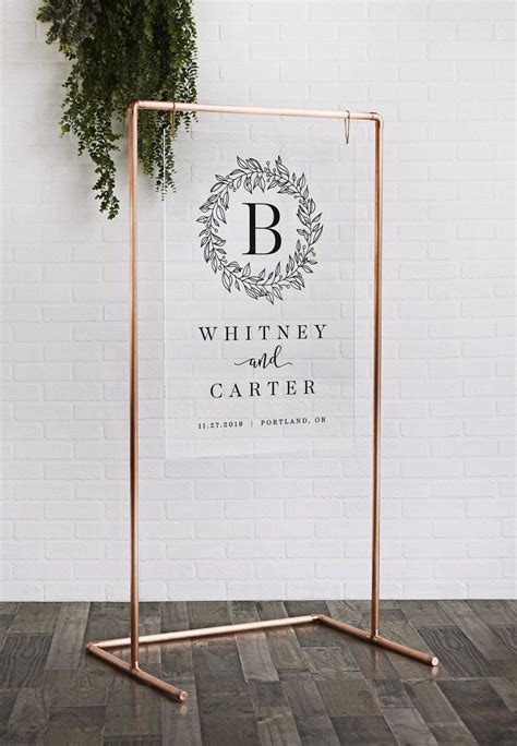 26 wedding welcome signs to graciously greet your guests – Artofit